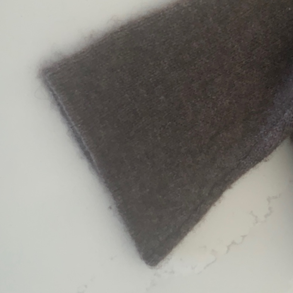 Cashmere open front sweater - Picture 6 of 7